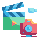 Ícono de fotografía y video