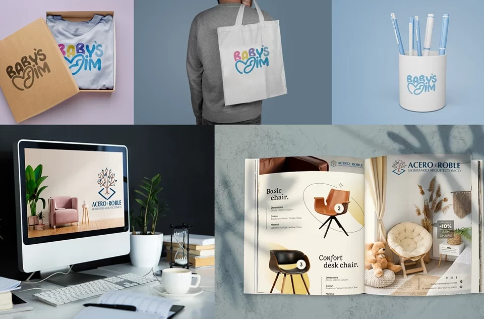 Lieve agencia, portafolio gráfico: branding