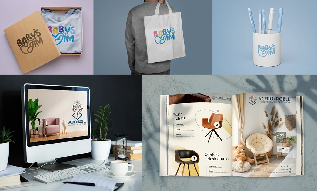 Lieve agencia, portafolio gráfico: branding