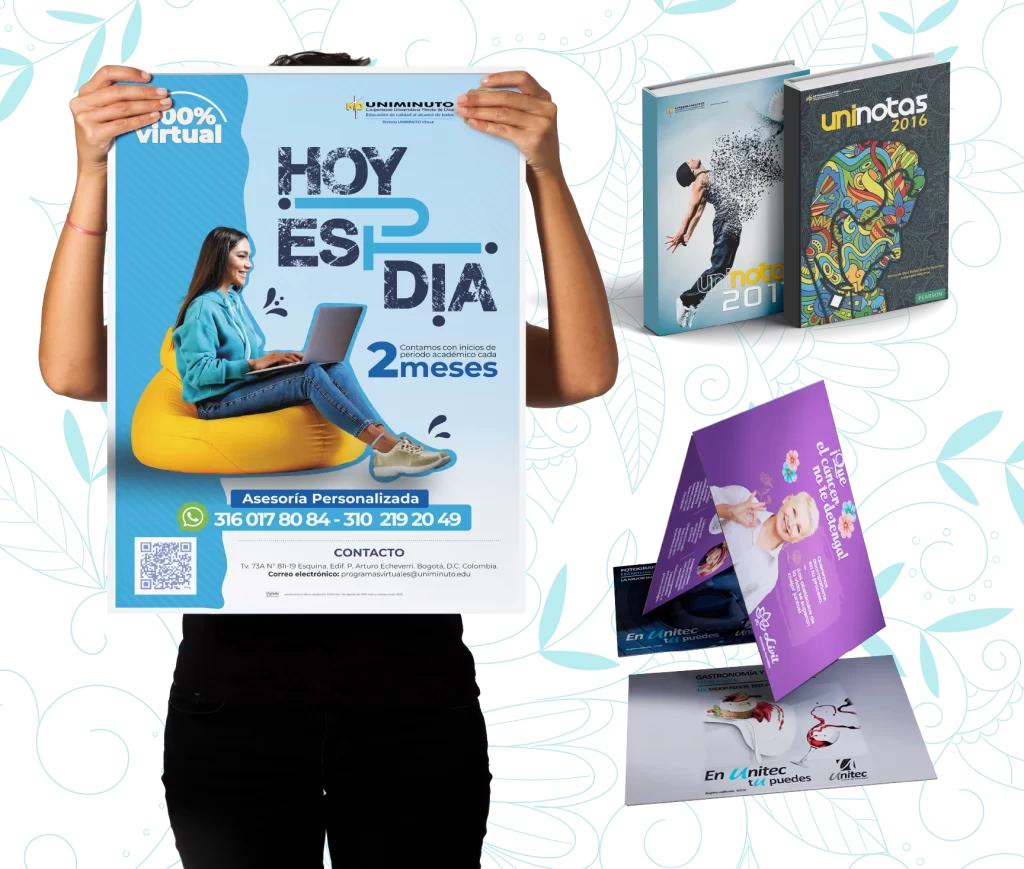 Lieve agencia, portafolio gráfico: Impresos