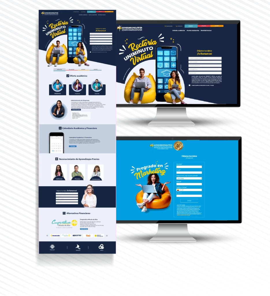 Lieve agencia, portafolio gráfico: UI